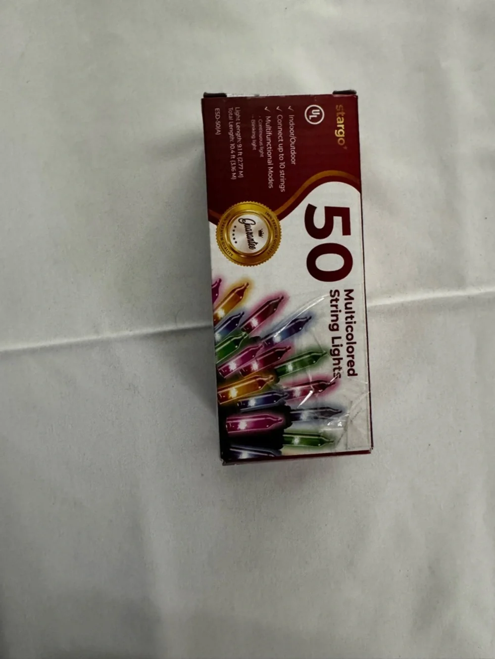 Stargo 50 Multicolored String Lights - Festive Multi Color